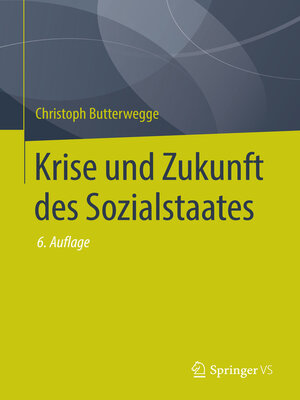 cover image of Krise und Zukunft des Sozialstaates